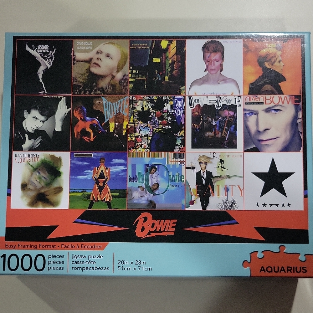Aquarius David Bowie Jigsaw Puzzle - 1000 Pieces - Multicolor
